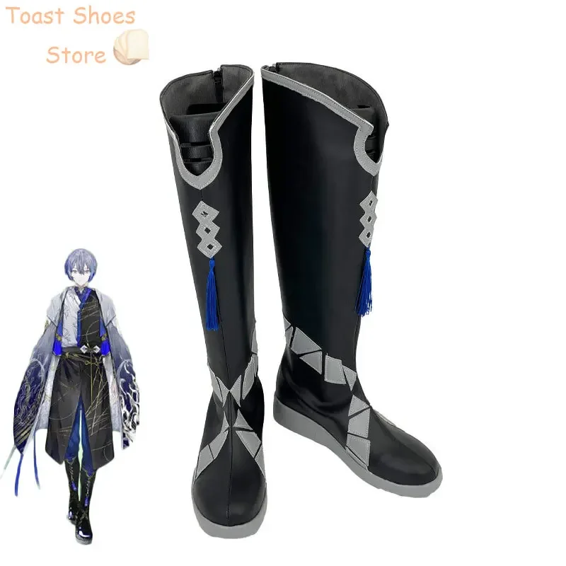 Koyanagi Rou Cosplay Schoenen Vtuber Cosplay Laarzen Halloween Carnaval Prop Kostuum Prop