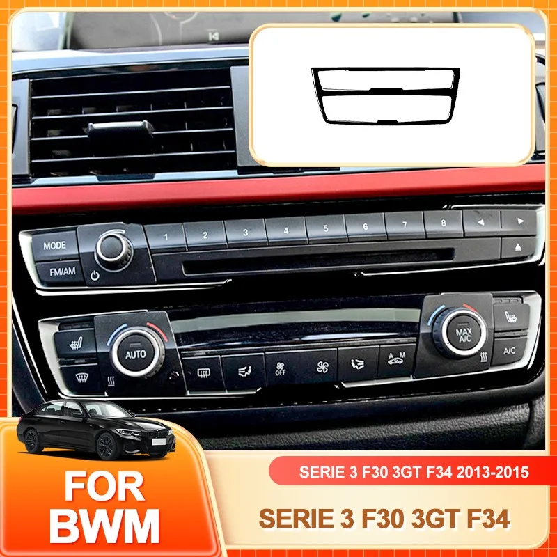 

Держатель для очков, горячее центральное управление, панель компакт-дисков, декоративная наклейка, фортепиано, черные аксессуары для салона автомобиля для BMW 3-Series F30
