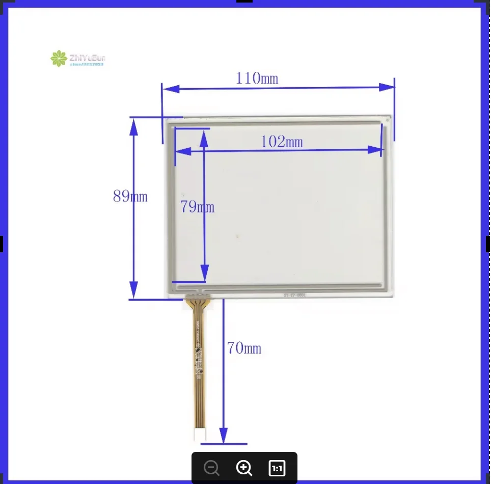 

NEW 5inch 4 line TR4-0110mm*89mm this is compatible 110*89 110*90 TouchSensor FreeShipping this is compatible