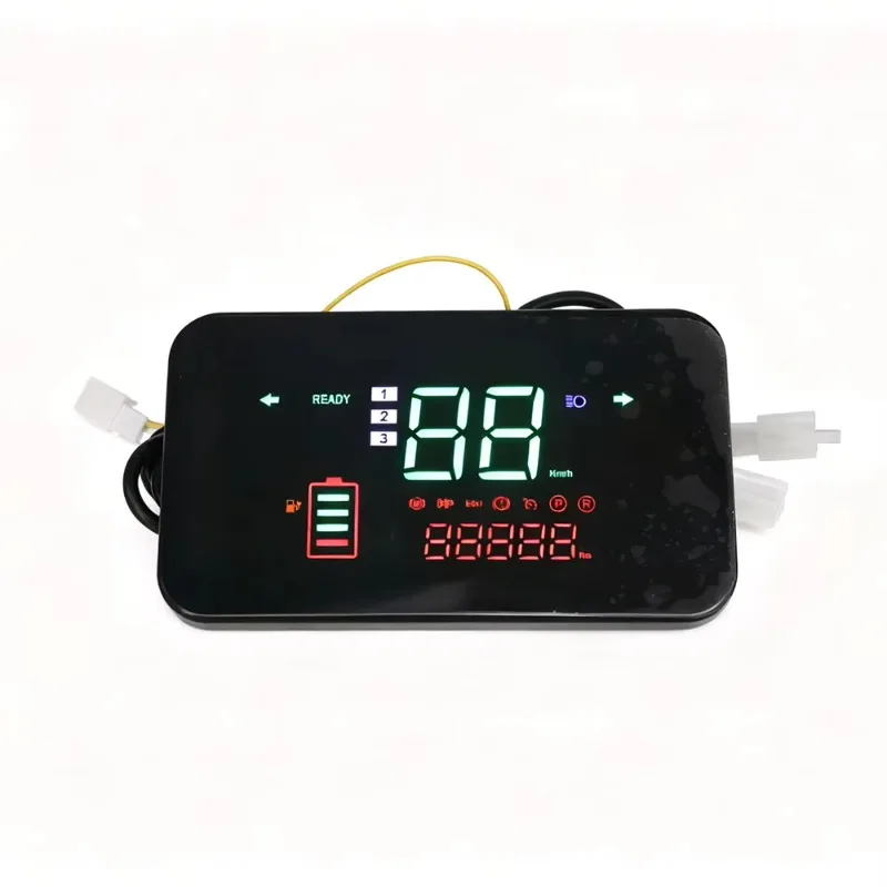 Digital Bicycle Speedometer 36V 48V 60V 72V SIF Display Dashboard Speed Meter Battery Indicator For Scooter Motorcycle
