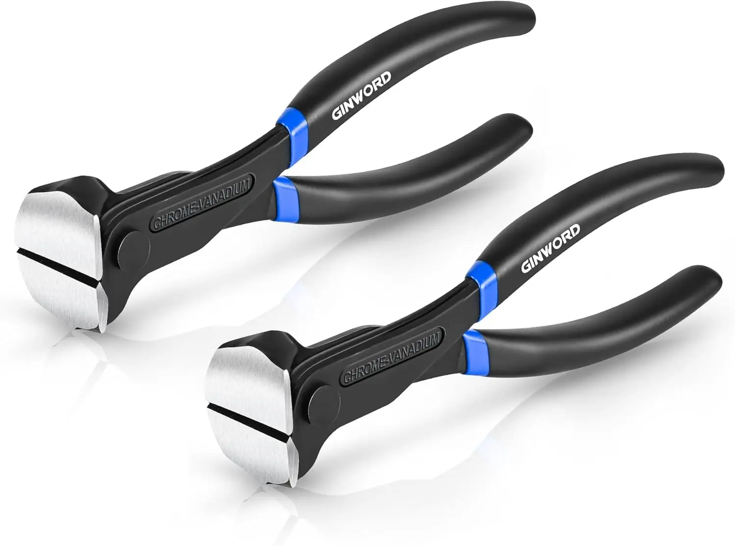 

2 PCS 7 Inch Nail Puller, End Cutting Pliers for Nail Removal & Wire Cutting, Carpenter Tool