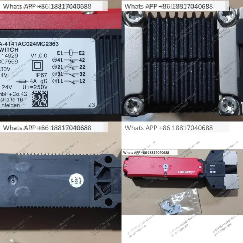 1PC for STP-TW-3A-4141AC024MC2363 for Axelon Safety Door Lock Safety Switch Industrial Security Interlock Switch