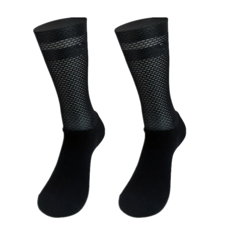 New Team Aero Summer Bike Cycling Socks Gel di silice antiscivolo traspirante Pro Racing calzini sportivi uomo donna Calcetines Ciclismo