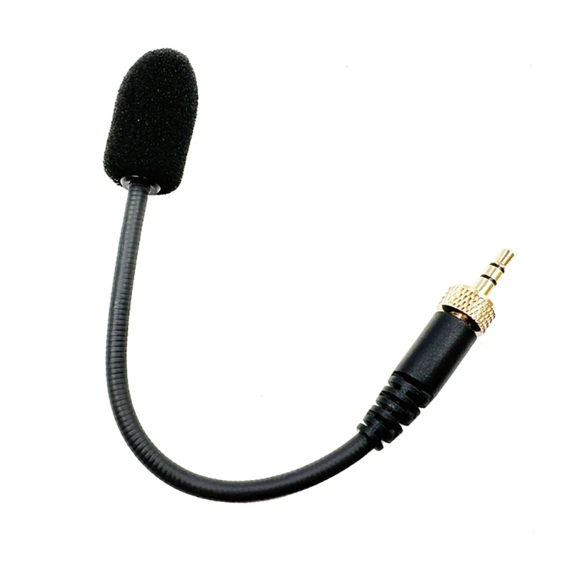 3.5mm Replacement Mic Headsets Detachable Boom Microphones Noise Cancelling Shipping