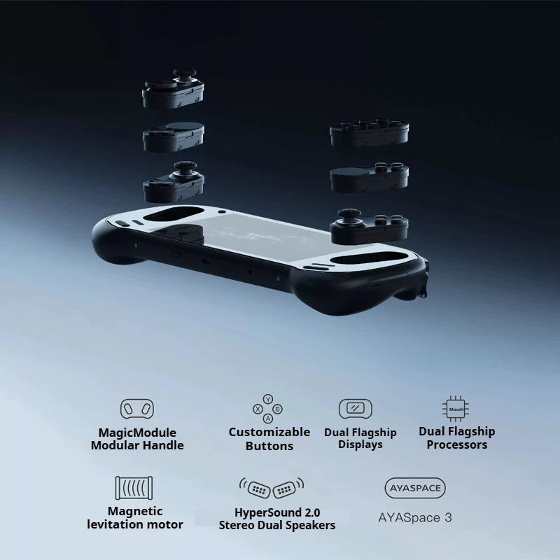 AYANEO3 Handheld Game Console Modular Handheld PC 7