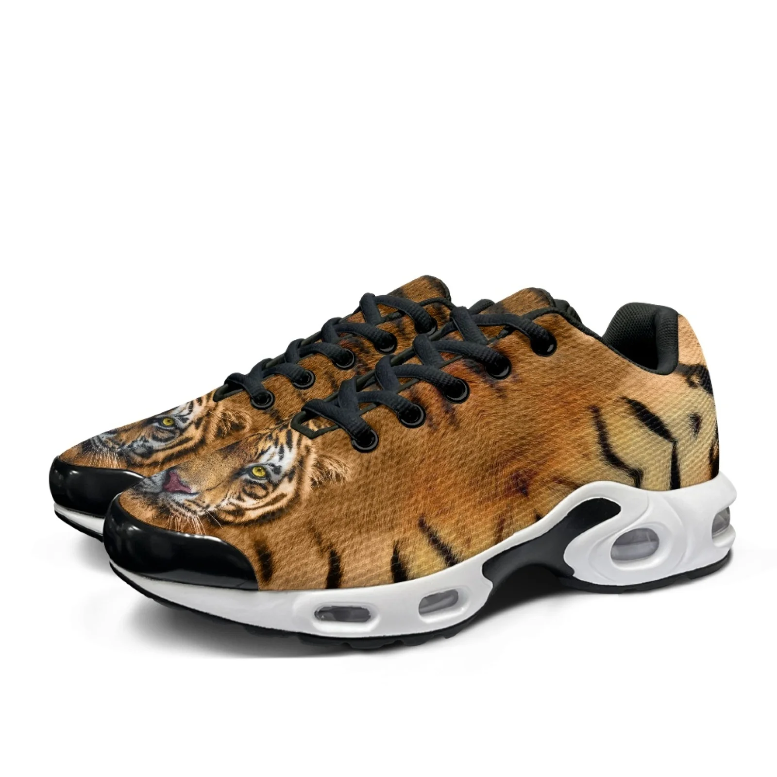 PENSTROLL Tiger Lightweight Mesh Shoes for Men Casual Knit Mesh Men's Air Cushion Shoes