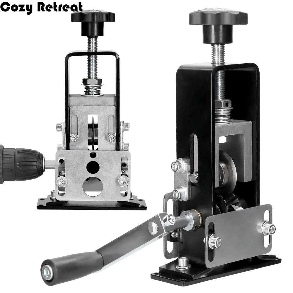 

Портативный инструмент для зачистки проводов 1-25 мм с приводом от электродрели и ручной рукояткой, машина для быстрого и легкого снятия изоляции с электрических кабелей