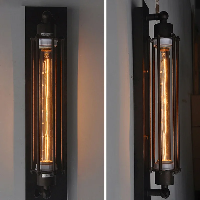 Led Light Led Wall Light Retro Loft โคมไฟห้องนอนทางเดินร้านอาหารผับบาร์ Cafe โคมไฟ Led Sconce