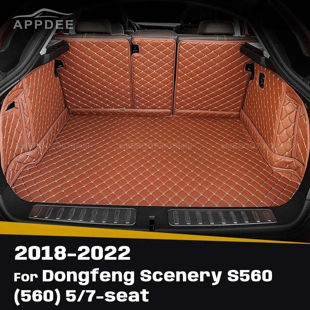 

For Dongfeng Scenery S560(560) 5/7-seat 2018-2022 Auto Full Coverage Trunk Mat Car Cargo Liner Interior Accessories