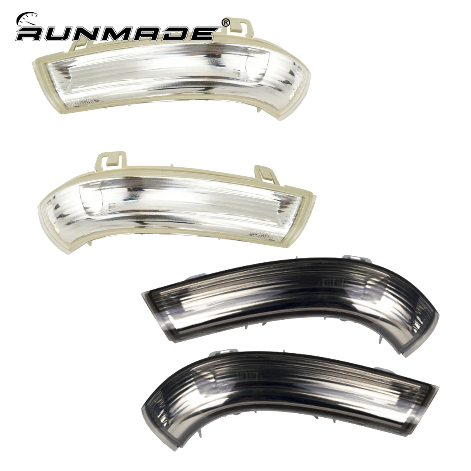 

runmade Mirror Indicator Turn Signal Light Left Right for VW Golf GTI Jetta MK5 Passat Eos Skoda Seat 1K0949101 1K0949102