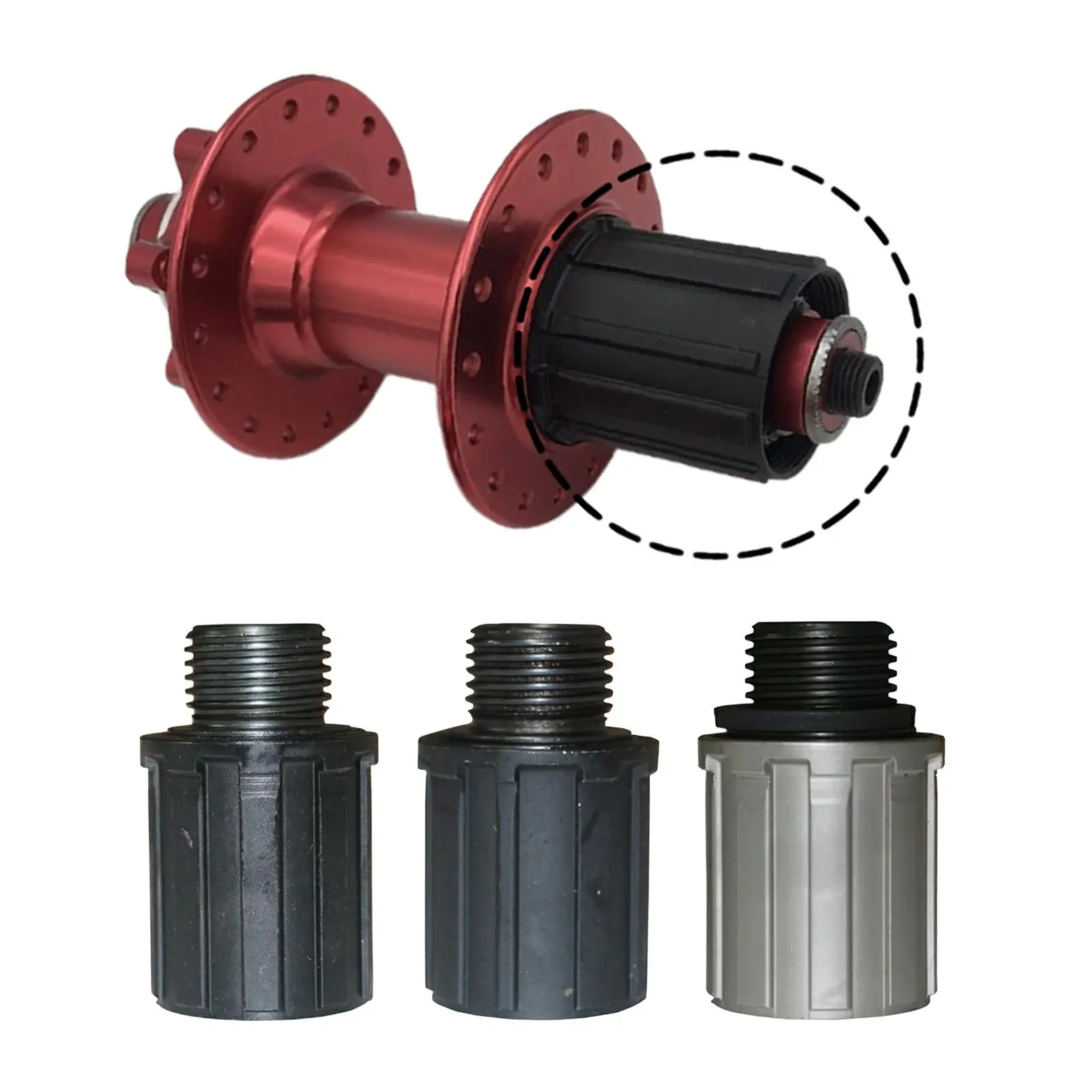 

Freehub Body Steel 6 Pawls Cassette Replacement Part for MTB Mountain Bike Wheel Hub Accessories