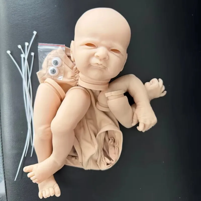 19inch Alfie  Blank Color Unpainted Soft Vinyl  Dolls Accessories Diy Toy Doll Parts