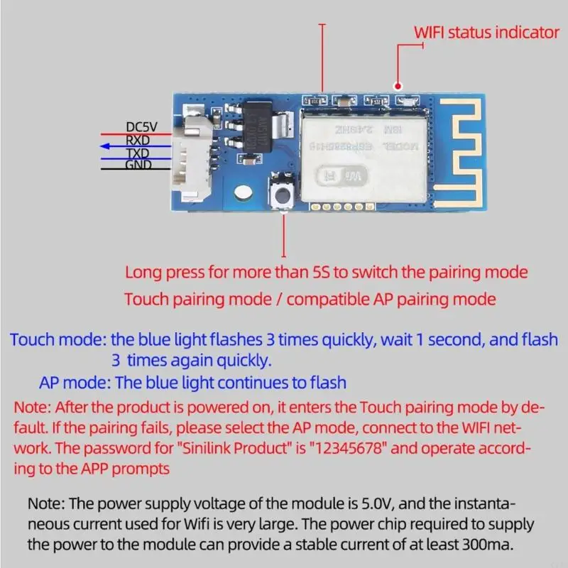 Xy-wfpow modulesmart homecontrolopen Quellsystem PowerSupply Electric DIY