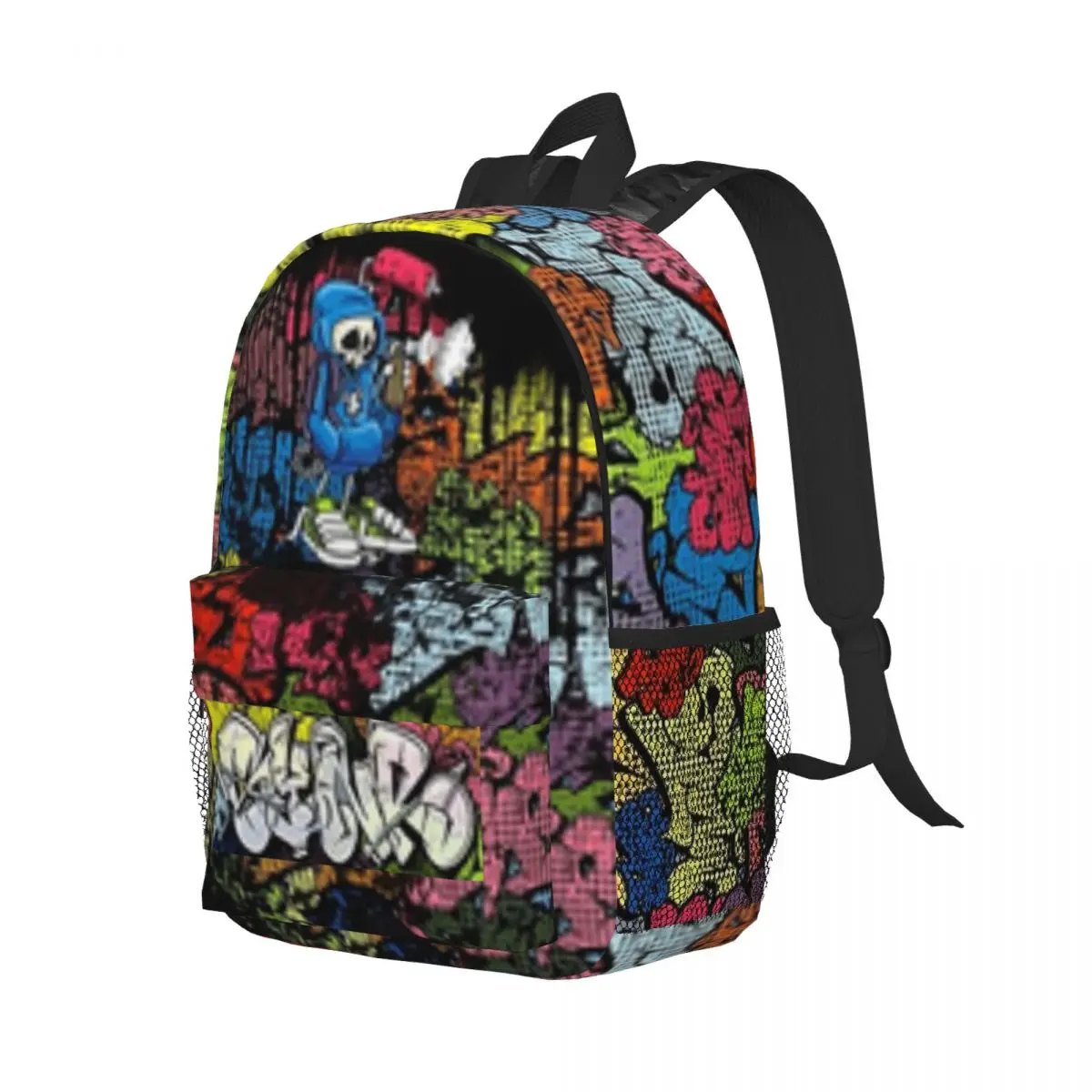 Plecak z nadrukiem Lekki, swobodny tornister dla dzieci Plecak młodzieżowy Anime Cartoon Schoolbag 15 cali