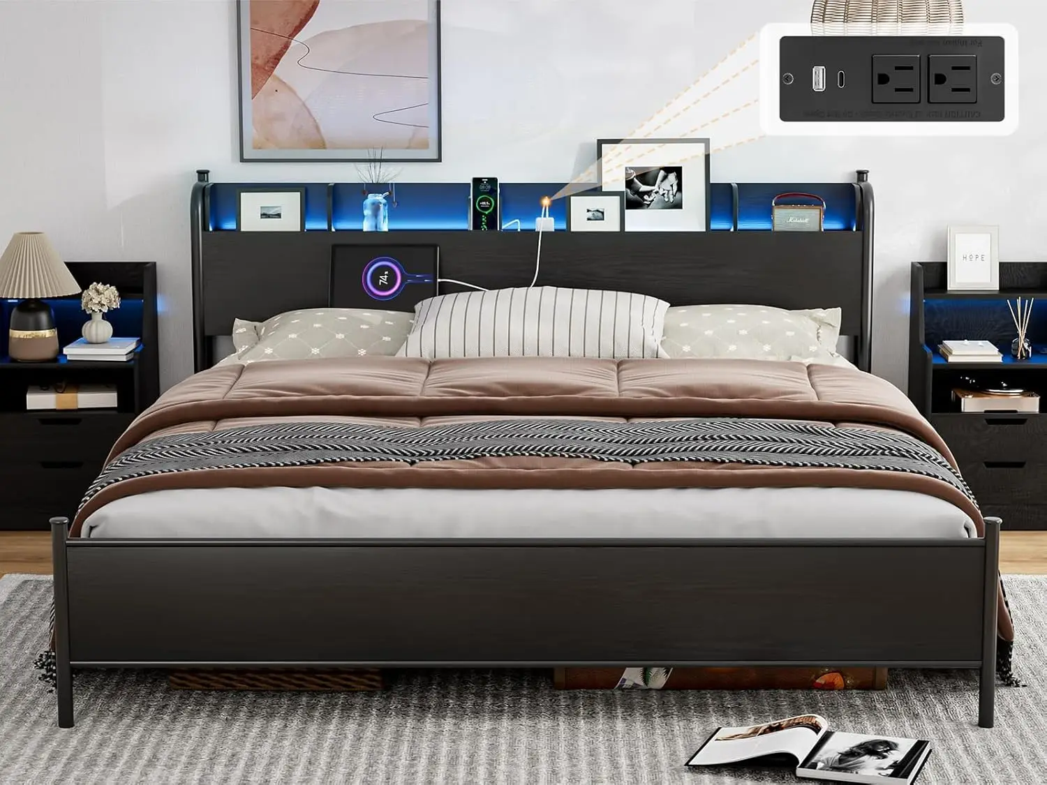 Bed Frames With Woo…