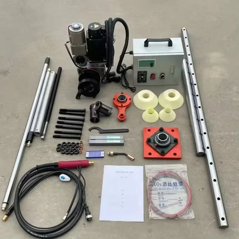 Heavy Duty CNC Portable Electric Line Boring Drilling Machine for Bore Welding Repairing Excavator 4