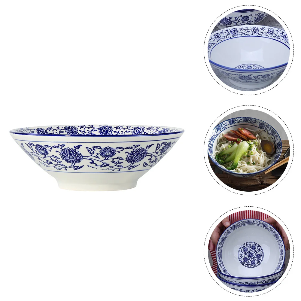 

Chinese Style Ceramic Bowl Practical Exquisite Craftsmanship Good Experience Home Restaurant Serving Ceramic Bowl