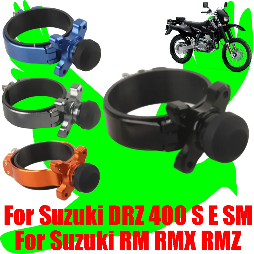 

For Suzuki DRZ 400 DR-Z DRZ400 DRZ400SM RM RMX RMZ Motorcycle Accessories Front Fork Shock Start Device Starting Competition