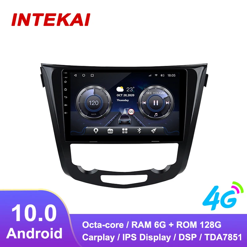 

10.1"Android 10.0 Car Radio GPS Navigation autoradio multimedia player for Nissan X-Trail Qashqai J11 J10 head unit stereo