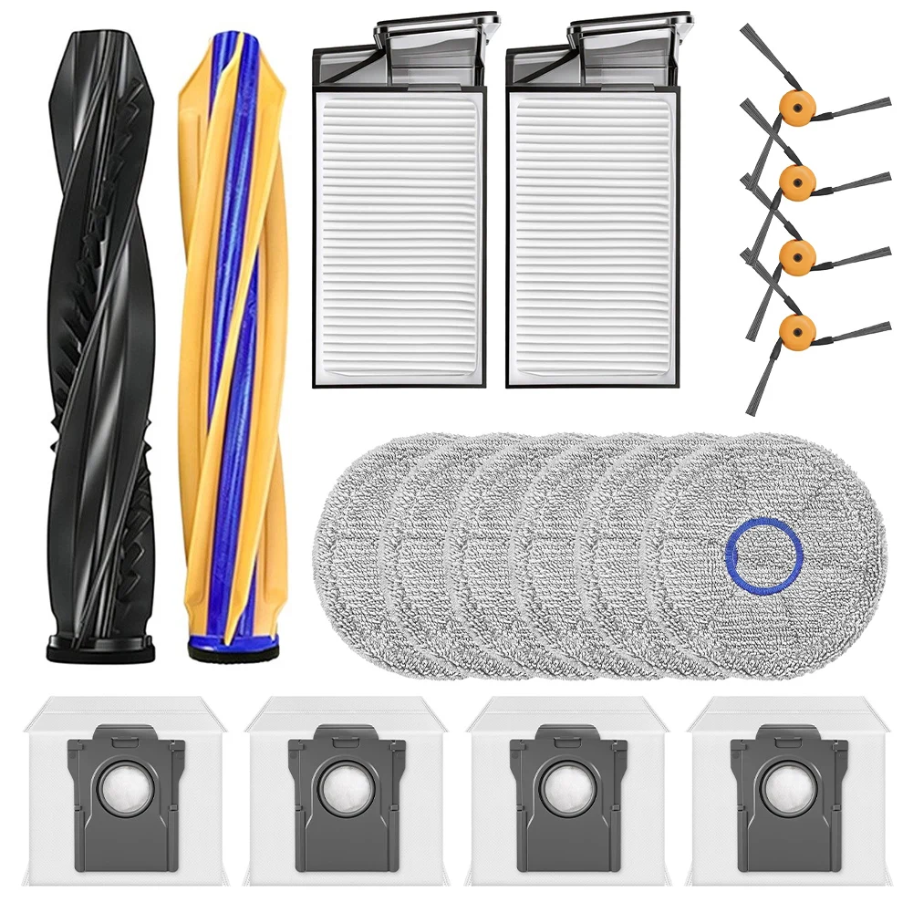 High Efficiency Dual Roller System Cleaning Brush Vacuum Filter Set X60 Ultra Roller Brush Optimal Performance Fit
