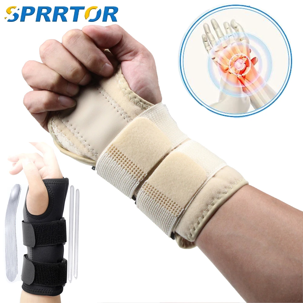 

1PCS Wrist Brace for Carpal Tunnel,Night Support,Adjustable Wrist Splint Right Left Hand,Wrist Support for Women and Men