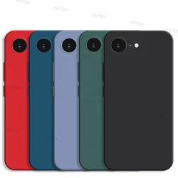 For iPhone 16e Case For Apple iPhone 16e Cover Funda Original Shockproof Liquid Silicone Phone Back Cover Cases For iPhone 16e