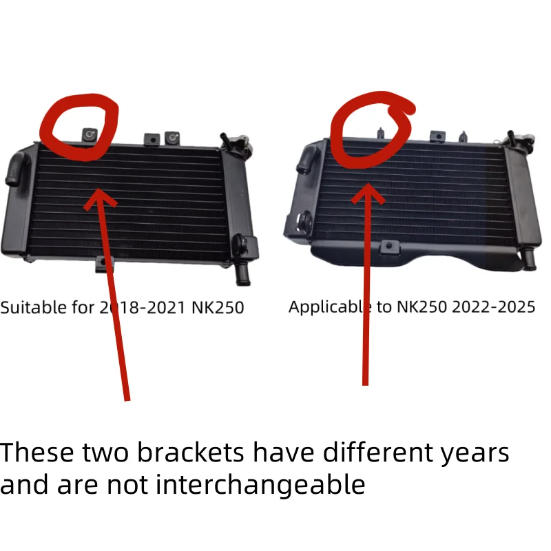 

Motorcycle Engine Parts Water Cooler Radiator Water Tank Assembly Suitable for Cfmoto 250Nk Cf250 Cf250Nk Cf Moto 250 Nk250