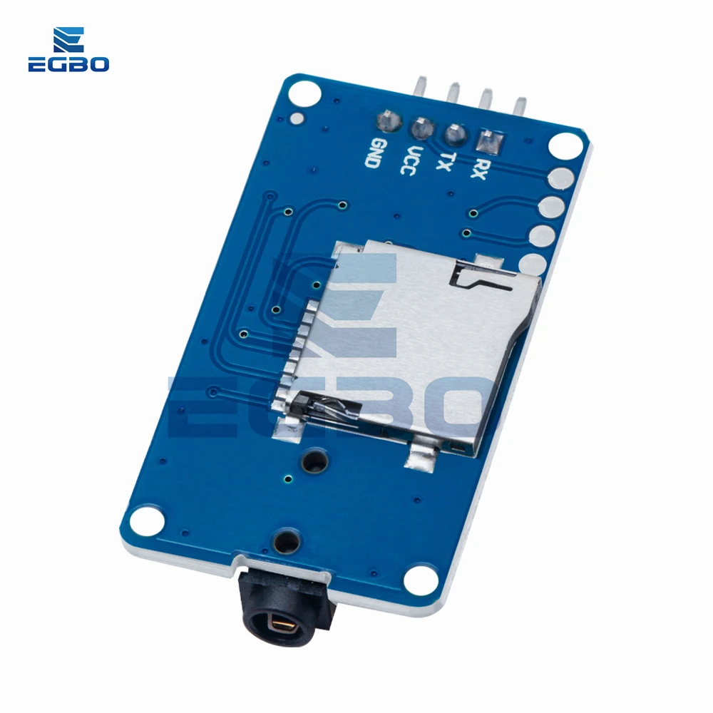 1 ~ 10 قطعة EGBO YX6300 YX5300 UART وحدة التحكم التسلسلية MP3 مشغل موسيقى وحدة لاردوينو/AVR/ARM/PIC CF