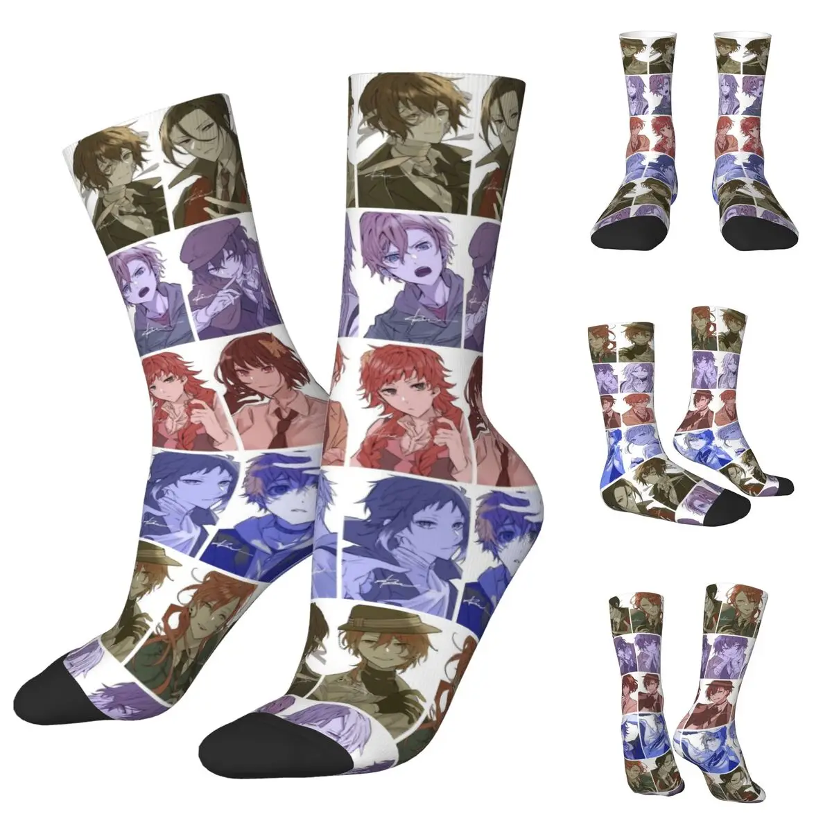 

Bungou Stray Dogs Chuuya Nakahara Men Women Socks fashion Beautiful Suitable for all seasons Dressing Gifts