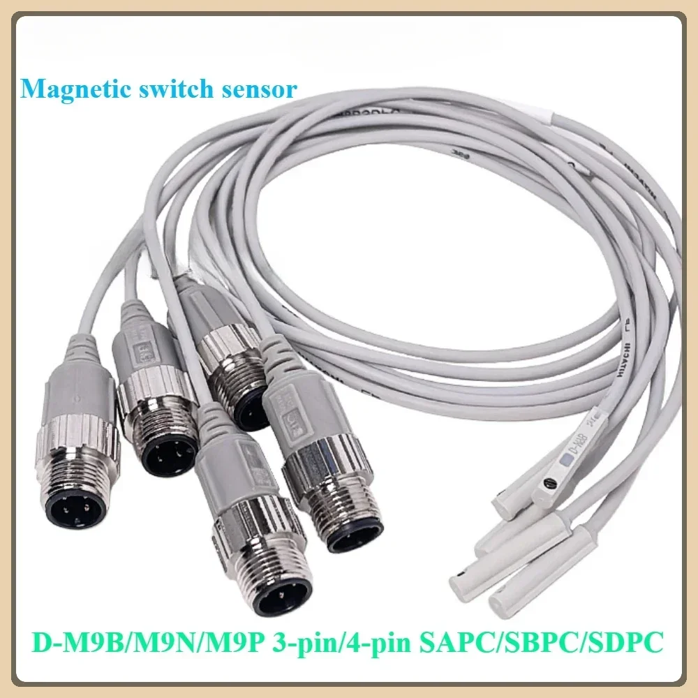 

Magnetic Switch D-M9B/M9N/M9P-SAPC/SBPC/SDPC with Aviation Plug D-P3DWASE/C