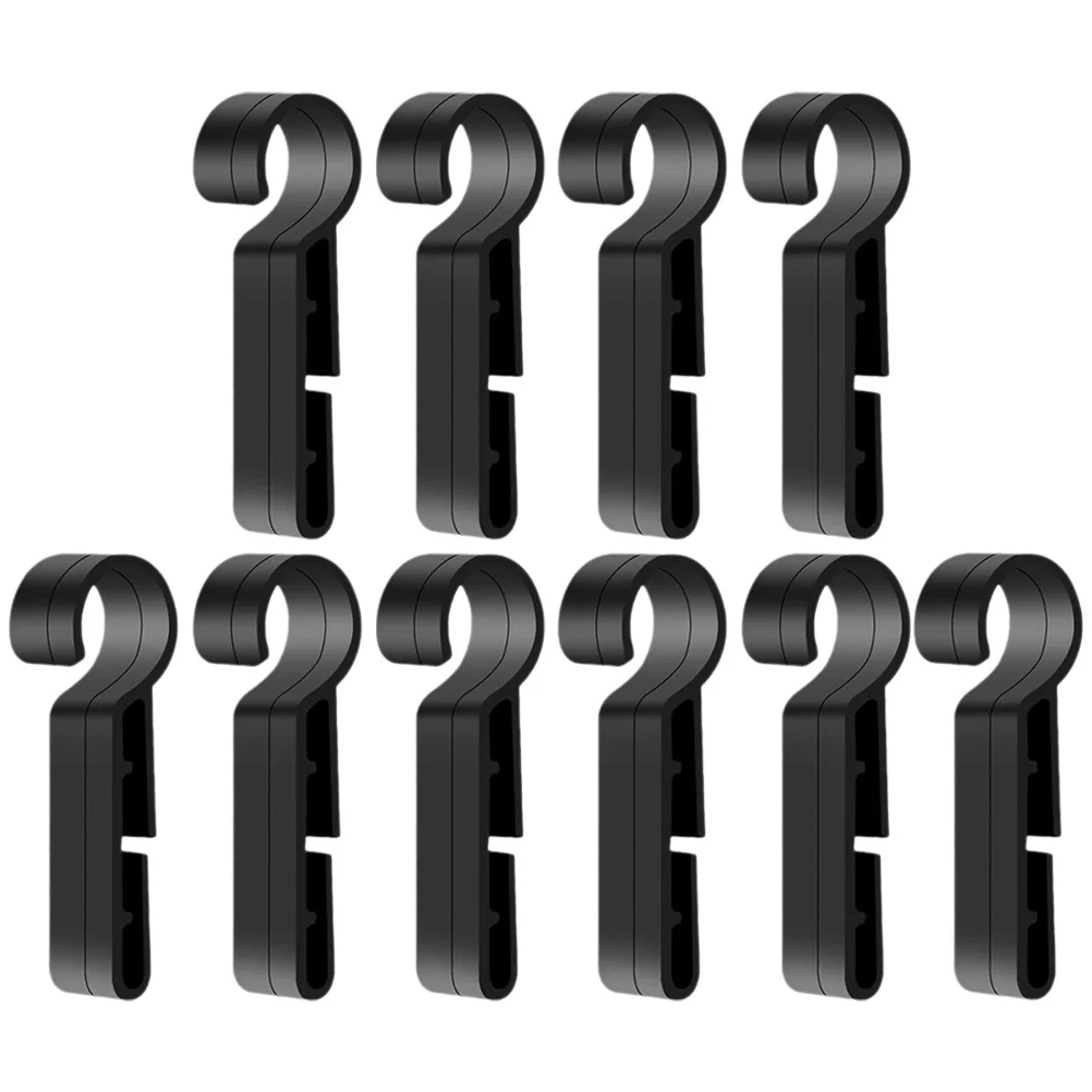 Clips de phares pour montage de lumière, 50 pièces, installation facile, boucles en plastique durables, travailleurs industriels, projets de bricolage d'urgence