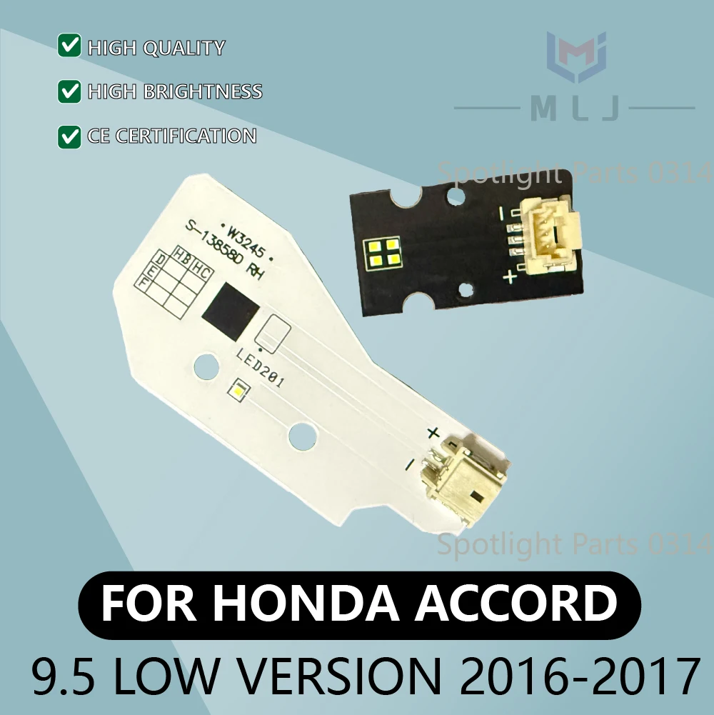 

For Honda Accord 9.5 2016 2017 White Light Car Headlights DRL Chip Ballast PCB LED Circuit Light Source Board Car Accessories