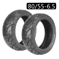 2PCS 80/55-6.5 Tubeless Tire For Electric Scooters High-Quality Super Wear Front Rear Wheel Vacuum Tires Replacement Accessories