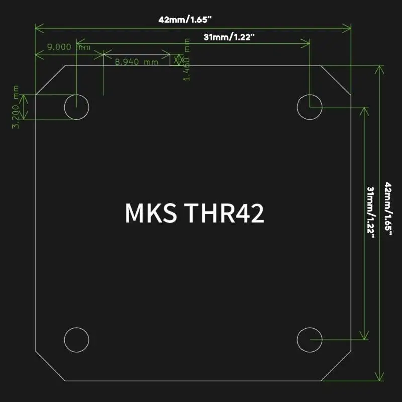 31BA MKS Thr36 Mks Thr42 Mks -Board für Klipper Hotend Heattool Canbus RP2040 -Druckerteile – Detail 6