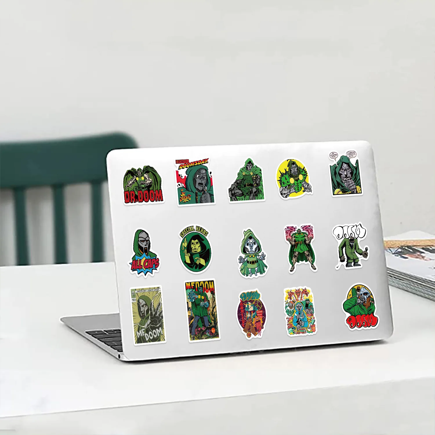 10/30/50Pcs RAPPER Mf Doom Stickers For Snowboard Laptop Luggage Car Fridge DIY Styling Vinyl Home Decor Stickers