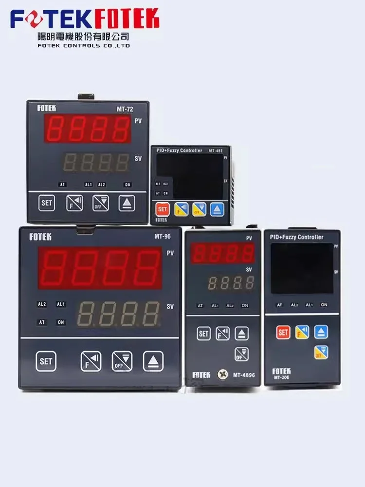 Imagem -05 - Fotek-controlador de Temperatura Mt48e Mt48-re ve le Mt72 Mt72-r v l Mt-96 Mt96-v r Mt20 Mt20-re ve Série mt 100-novo