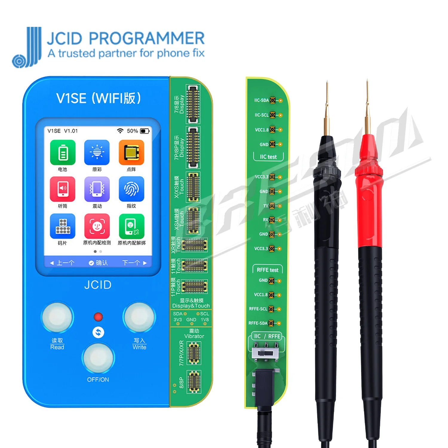 JCID V1S Pro Bus Detection Adapter for RFFE Repair JCID V1S Pro Bus Detection Adapter for RFFE Repair