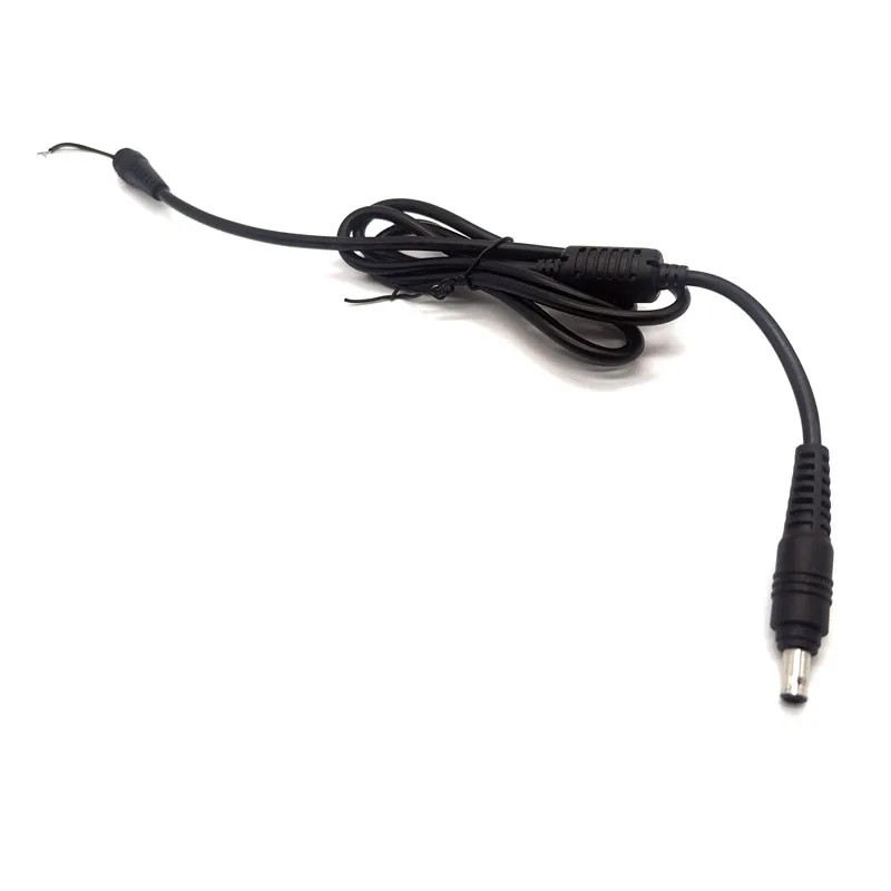 Cable de alimentación de CC para cargador de portátil Samsung, conector negro con anillo magnético de 5,5 m, 3,0x5,5mm/3,0x1,2mm, 2 uds.
