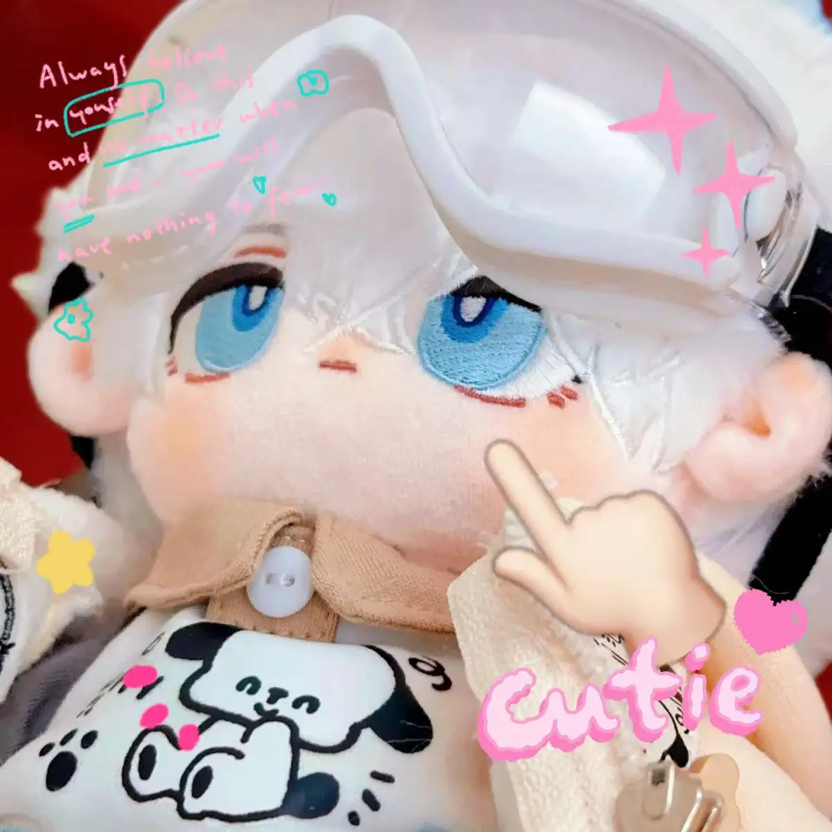 

Stuffed 20cm Honkai:Star Rail Khaslana Phainon Plush Toys for Kids Handsome Cosplay With Skeleton Doll Change Clothes Xmas Gifts