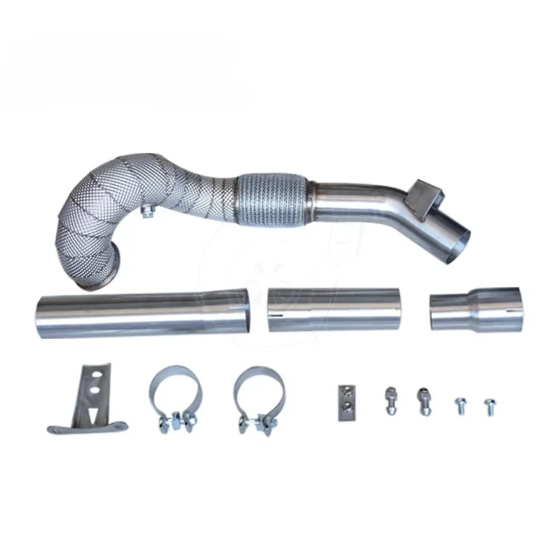 

3.5 '' Downpipe for vw Golf MK7 MK7.5 GTI / Seat Leon Cupra 5F/RS 5E TFSI / A3 1.8T 2.0T 2013+ with heat shield