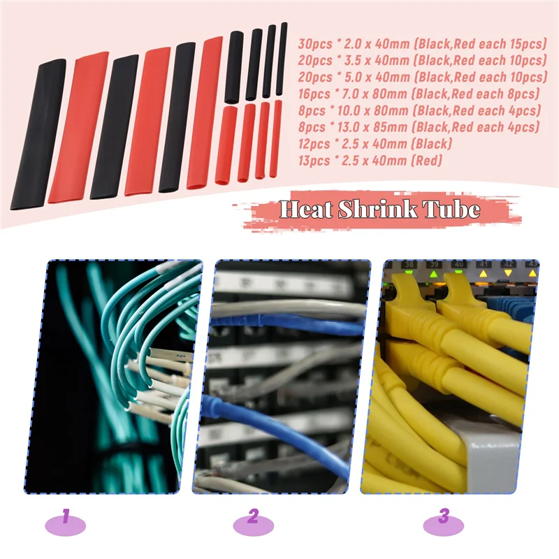 A68Z 127PCS 2:1 Hea…