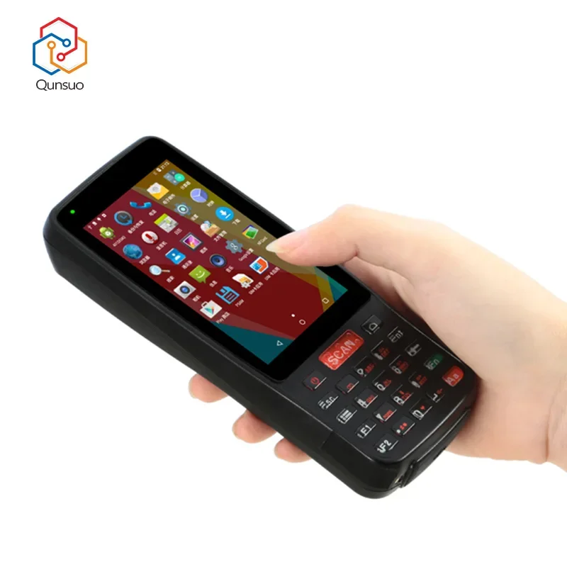 Cheap 4G LTE Industrial Handheld Rugged Barcod Scanner PDA Mobile Data Collection Terminal Rfid NFC Android Barcode Scanner