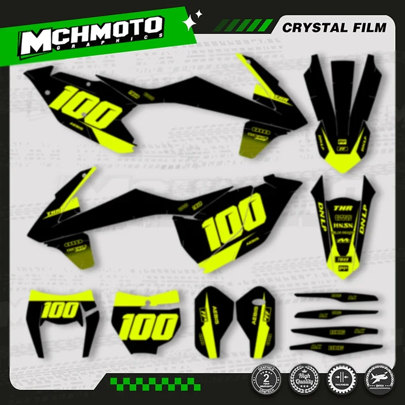 

MCHMFG полная графическая наклейка для KTM SX SXF 2016 2017 2018 EXC EXC-F 2017 2018 2019 125 250 300 350 450-009