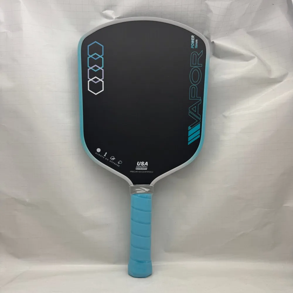 

Vapor Power Gen 3 16 мм термоформованная элитная графитовая лопатка T700 из углеродного волокна с плавающим полипропиленовым сотовым сердечником из ЭВА