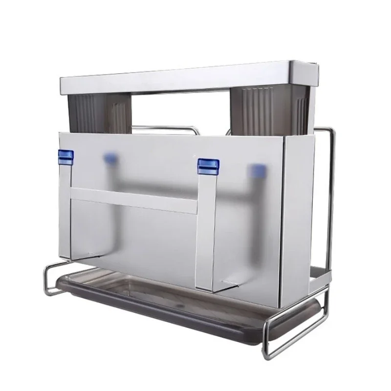 

Kitchen knife storage rack 304 stainless steel cutting board Cutting board racks Wall hanging pot cover racks