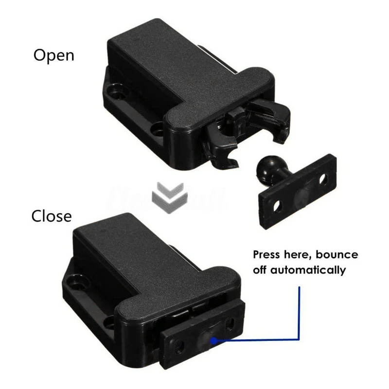 10 Stück niedliche Käfer form Schränke Tür Rebounder Schrank Kontakt Release Riegel öffnen Fänge Türen Riegel