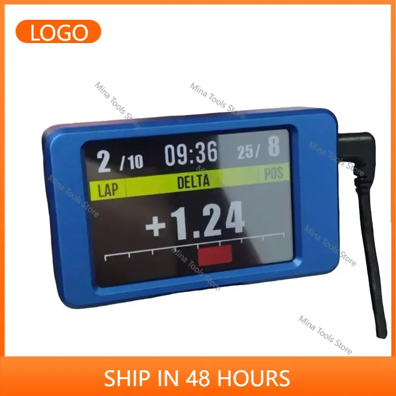 2026 Factory Direct Sales Racing Speed Display Timer Simulation Game Racing Timer Aluminum Profile For PC USB 3.5-inch