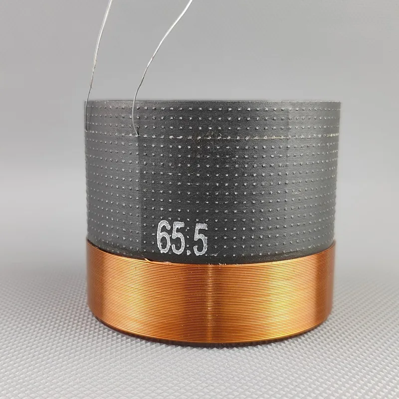 

1 шт. 10/12-дюймовая (65,5 мм) звуковая катушка для басового динамика, аксессуары для ремонта и обслуживания аудиокатушек