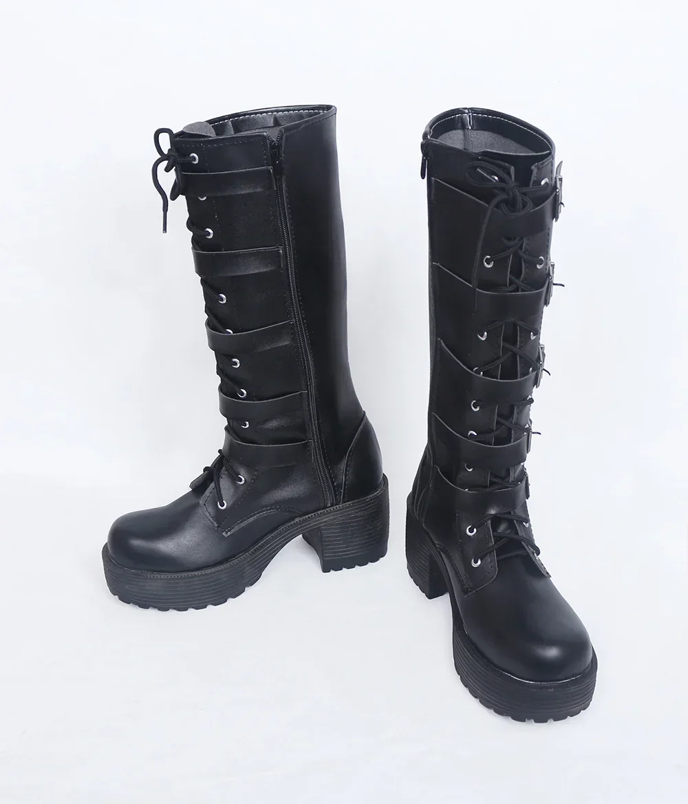 Underworld Blood Wars femme guerrier Selene Cosplay bottes, chaussures sur mesure n'importe quelle taille