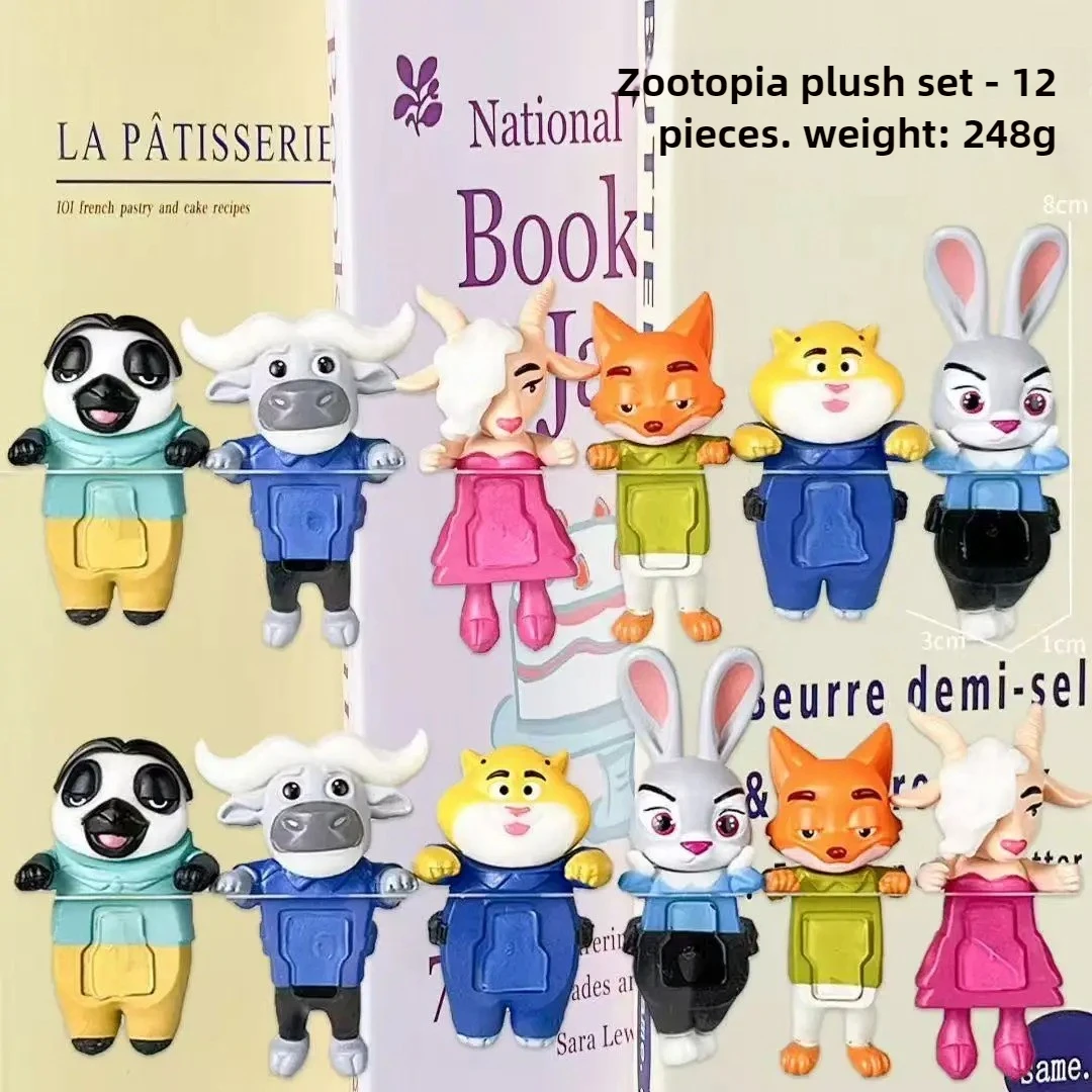 Disney Zootopia 2 Figure Set Random Character Blind Box Official Animated Model Gift Idea Surprise Gift for Collectors Doll Gift